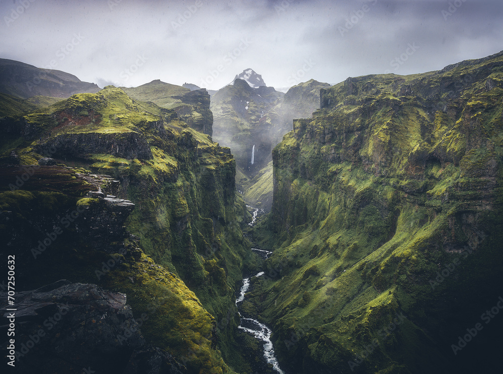 Iceland Mulagljufur Canyon