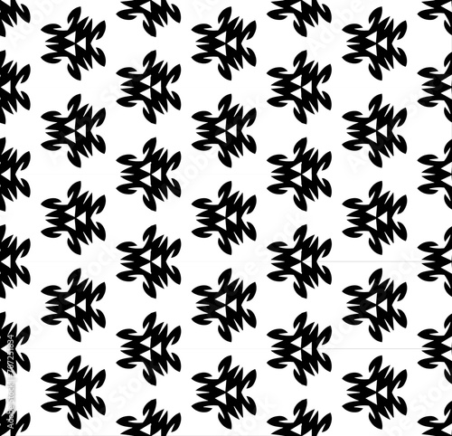 Black seamless abstract pattern. Overlay for background and backdrop. Ornamental design. PNG graphic illustration with transparent background.