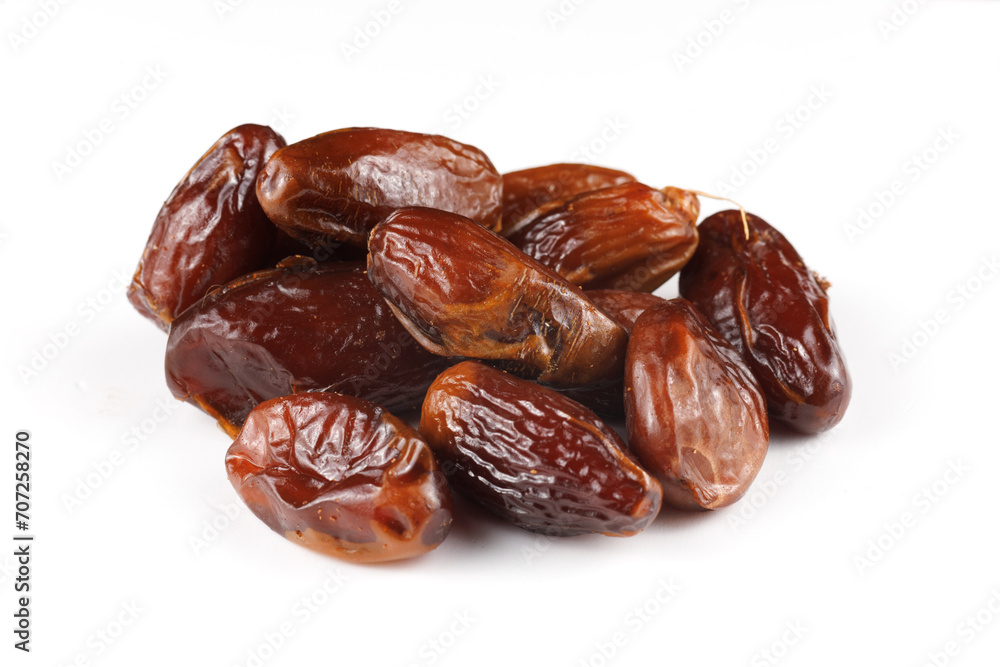 dried dates isolated on white background dried dates isolated on white background