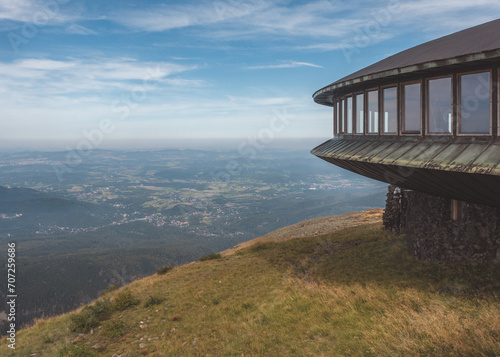 view from the top of the mountain