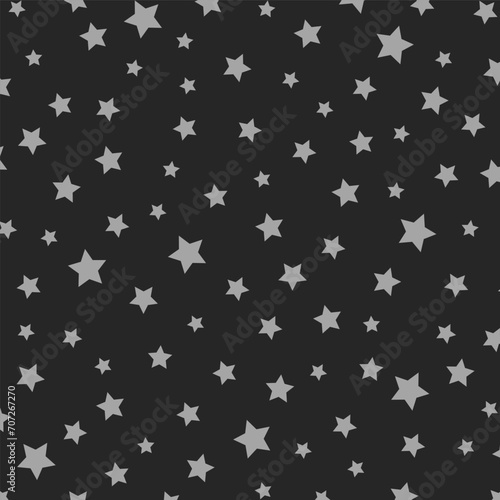 Black Gray Stars Pattern Background Wallpaper Vector