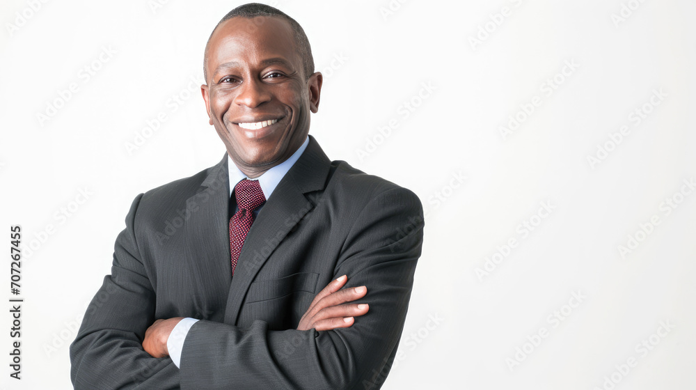 business man on white background business man on white background