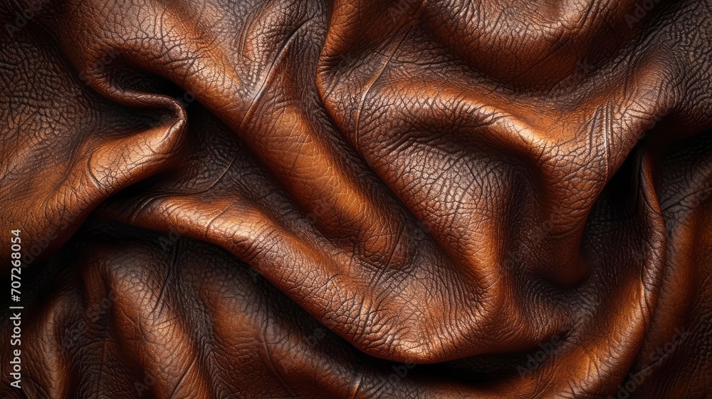 A close-up and luxurious view of a dark brown cowhide sheet, Premium Dark Brown Cowhide Showcase expensive leather products, A close-up and luxurious view of a dark brown cowhide sheet, Premium Dark Brown Cowhide Showcase expensive leather products,