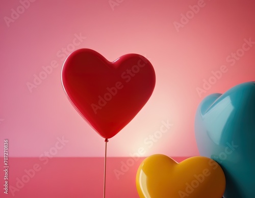 pictures on the theme of Valentine's day, valentine's day holiday, art graphics for Valentine's day photo