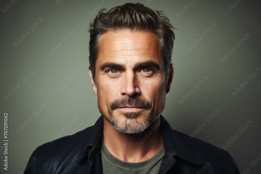 Portrait of a handsome man with a beard and mustache. Men's beauty, fashion. Portrait of a handsome man with a beard and mustache. Men's beauty, fashion.