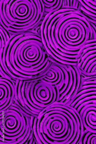 Violet repeated pattern 