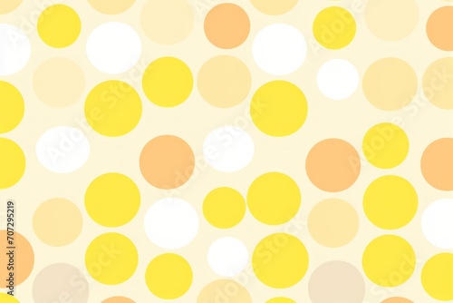 Yellow repeated soft pastel color vector art pointed (single dots) pattern 