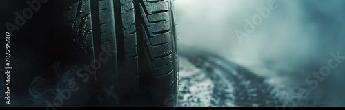car tire handling.