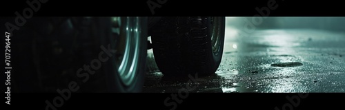 car tire handling.