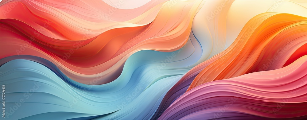 abstract background with twisted shapes