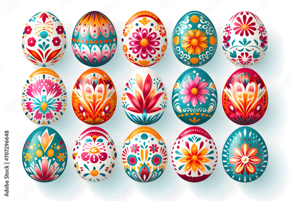 background to celebrate the easter season pastel colors blue pinks and multicolored decorated eggs space to place texts background to celebrate the easter season pastel colors blue pinks and multicolored decorated eggs space to place texts