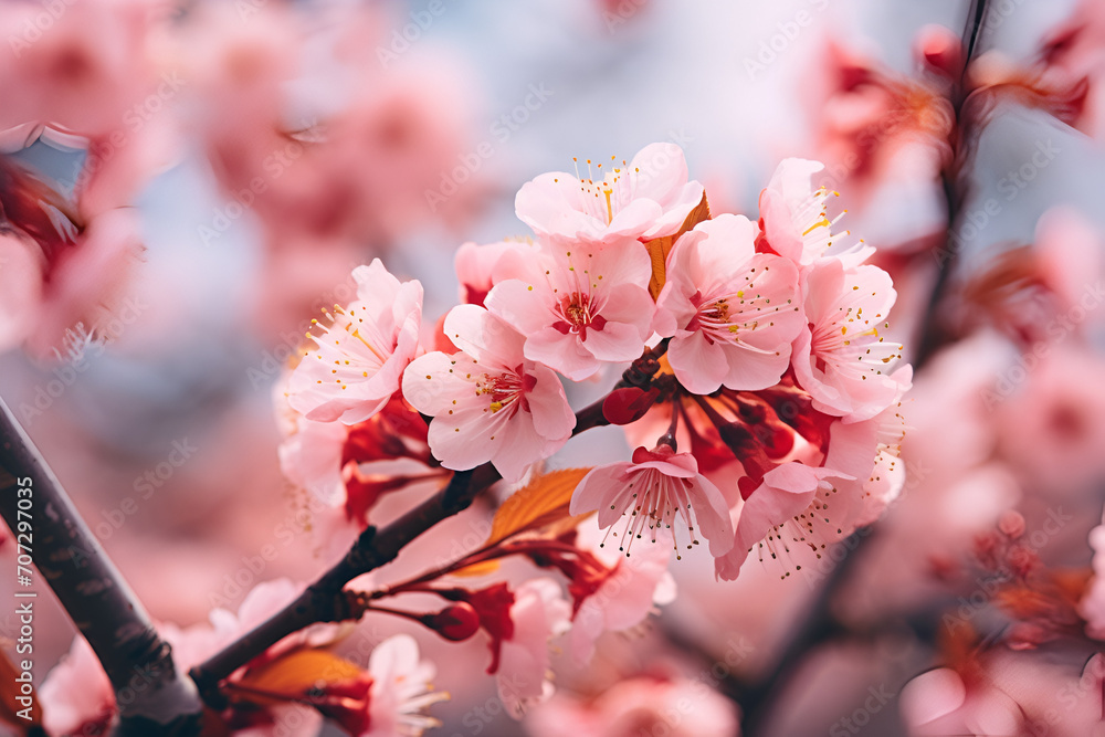 Cherry blossom in spring