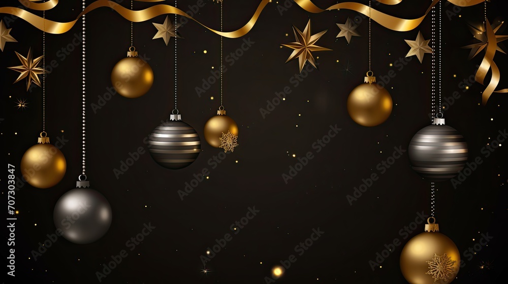 christmas tree with balls christmas tree with balls