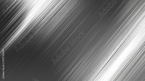 Elegance in Steel  Brushed Metallic Harmony. Generative AI