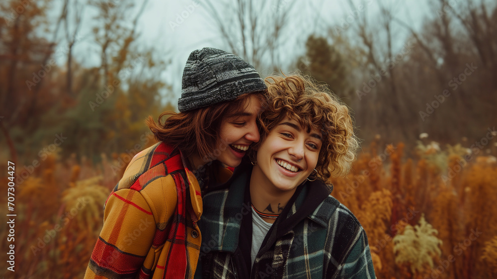 two in love woman together , ai two in love woman together , ai