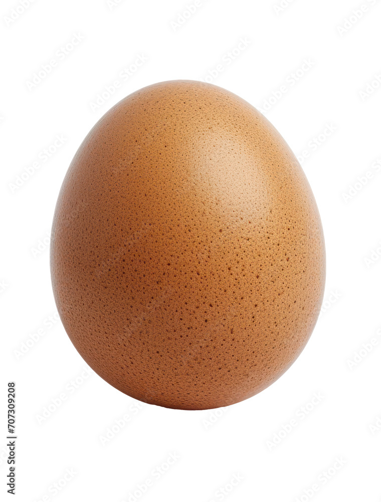 Single Brown Egg on isolate Background, Fresh and Simple Breakfast Ingredient Single Brown Egg on isolate Background, Fresh and Simple Breakfast Ingredient