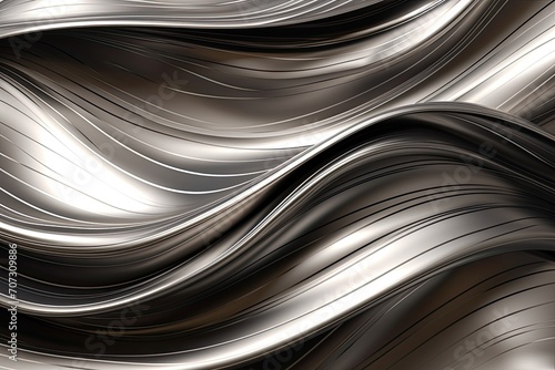Abstract silver-colored graphic background