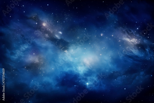 Background of outer star space in galaxy. Astronomy and cosmonaut day concept.