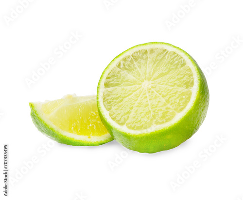 Lime on a transparent background