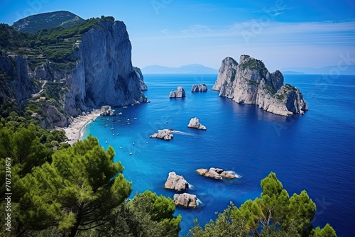 Capri island, Italy photo