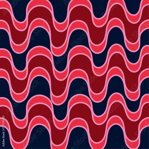 Abstract waves pattern illustration