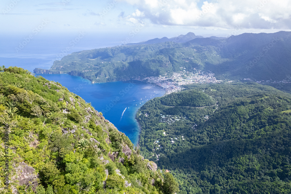 Mountains in Saint Lucia