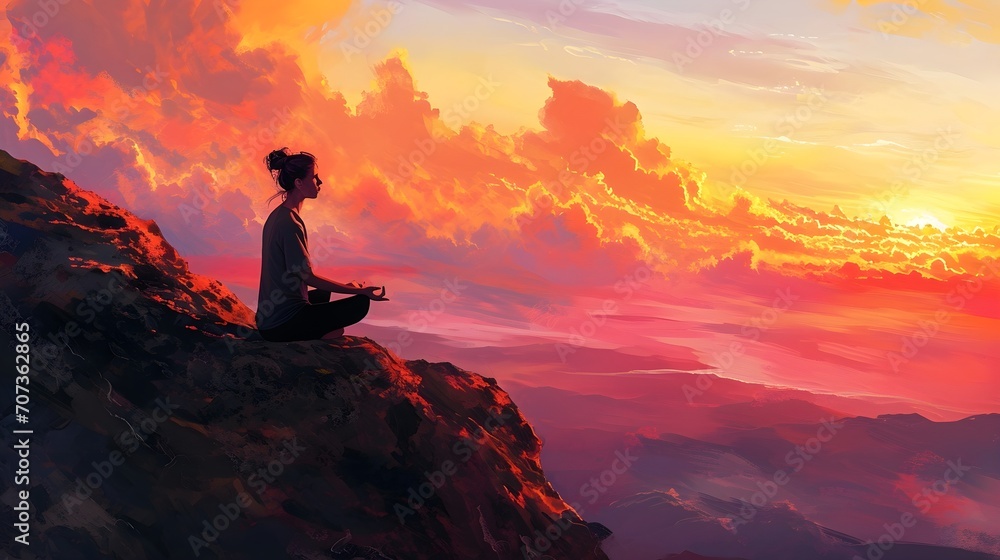 Harmony Heights A Sunset Meditation Harmony Heights A Sunset Meditation