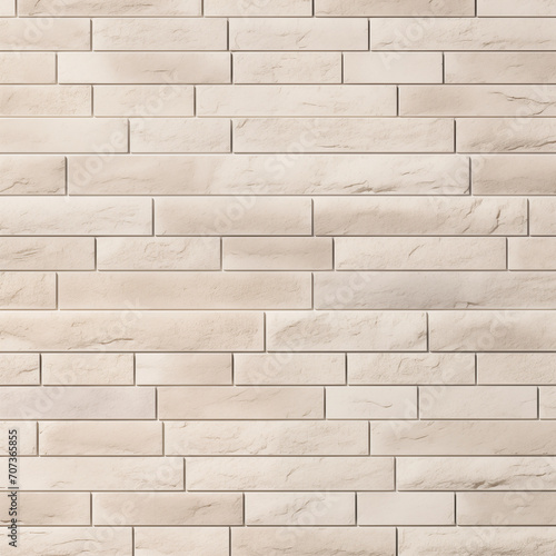Textura muro de tijolos brancos e simples- Fundo de tela  photo