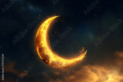 ramadan Kareem, Ramadan crescent moon photo