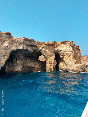 Malta, Blue Lagoon. Mare limpido e vacanza paradisiaca. © Riccardo.M.Esposito