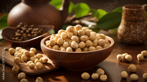 Magical moment with macadamia nuts