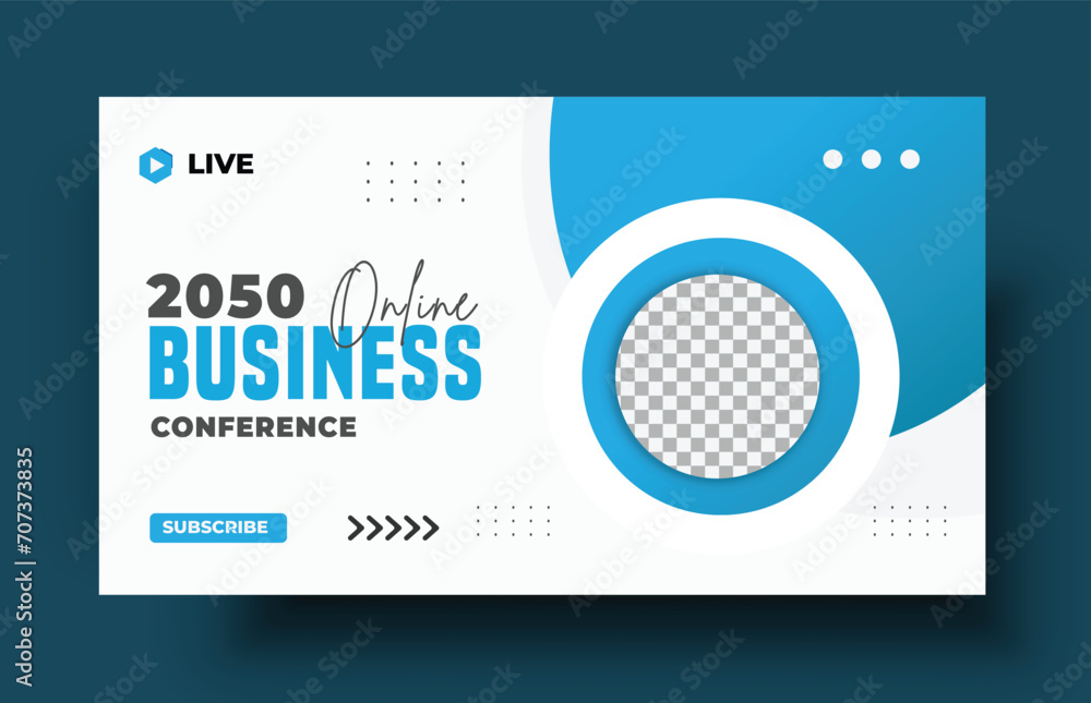 YouTube video thumbnail design and corporate web banner or YouTube cover template YouTube video thumbnail design and corporate web banner or YouTube cover template