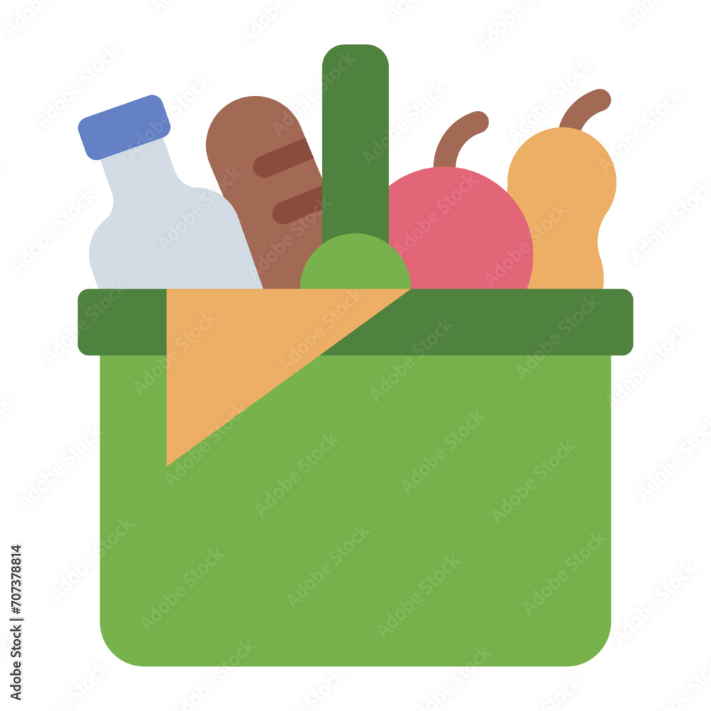Picnic basket icon Picnic basket icon