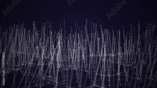 Network connection background. Data technology illustration. photo