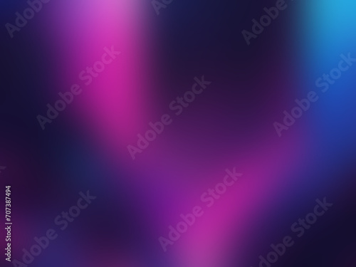 Abstract blurred gradient mesh studio background in violet magenta colors. Colorful smooth banner template. Easy editable soft color illustration with no transparency used for display product, advert 