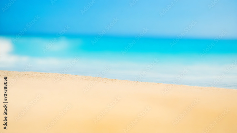 sand beach and sea, Seascape abstract beach background. blur bokeh light of calm sea and sky. Focus on sand foreground. Website, application, games template. Computer, laptop wallpaper. sand beach and sea, Seascape abstract beach background. blur bokeh light of calm sea and sky. Focus on sand foreground. Website, application, games template. Computer, laptop wallpaper.