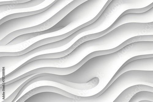 white-gray modern abstract background of soft flowing waves,digital illustration with 3D effect,banner design concept,wallpaper,