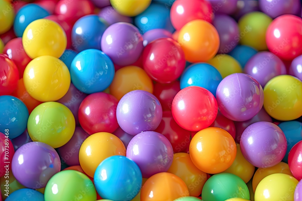 lots of small vibrant balls for a ball bath lots of small vibrant balls for a ball bath