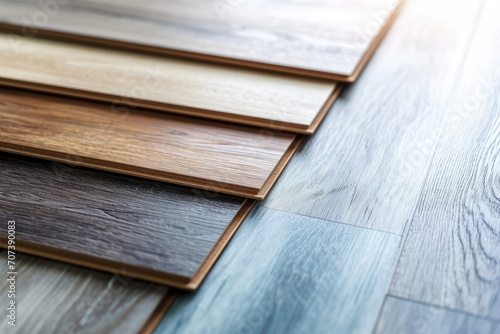 Photograph of timber laminate flooring