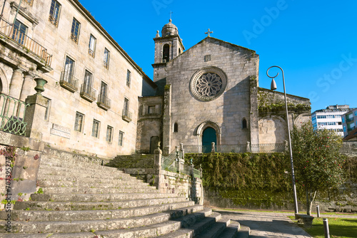 Convent of San Francisco, Pontevedra, Galicia, Spain. High quality photo.  photo