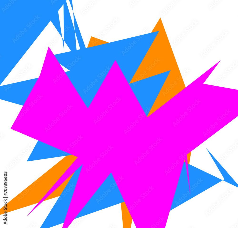 An abstract transparent cut out neon star burst shape design element. An abstract transparent cut out neon star burst shape design element.