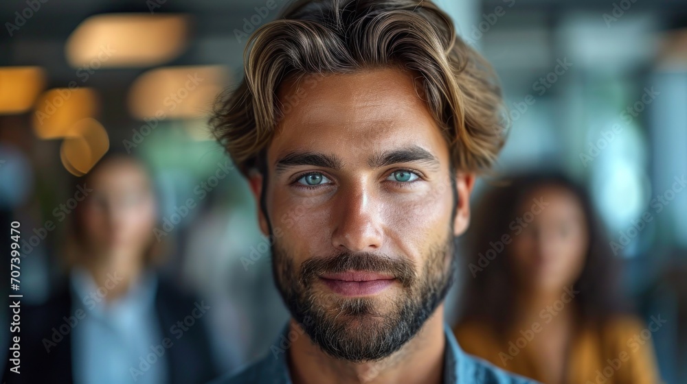 Portrait of handsome confident man. Best candidate of job Portrait of handsome confident man. Best candidate of job