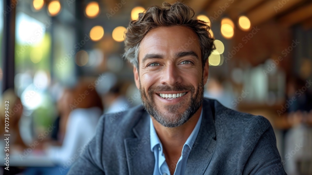 Portrait of handsome confident man. Best candidate of job Portrait of handsome confident man. Best candidate of job