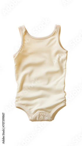 a white baby bodysuit