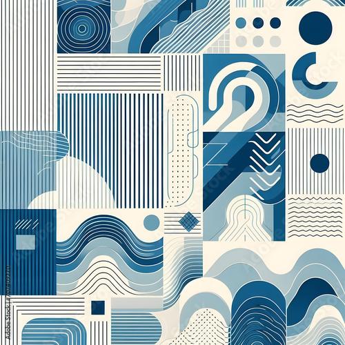 seamless pattern with circles