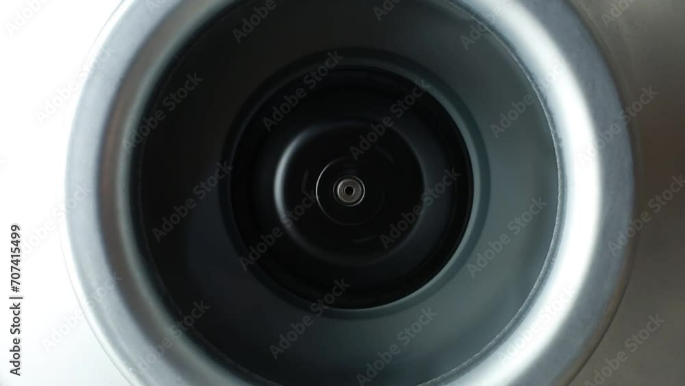close-up of centrifugal fan blades in an exhaust ventilation system close-up of centrifugal fan blades in an exhaust ventilation system