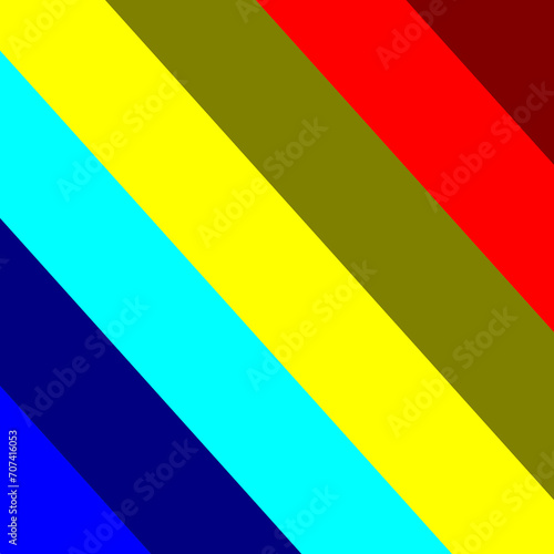 Sfondo quadrato con barre oblique multicolore photo