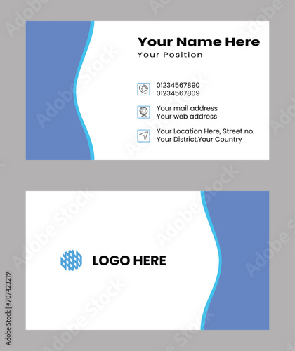 Fototapeta Naklejka Na Ścianę i Meble -  Professional Business Card Design Templates  