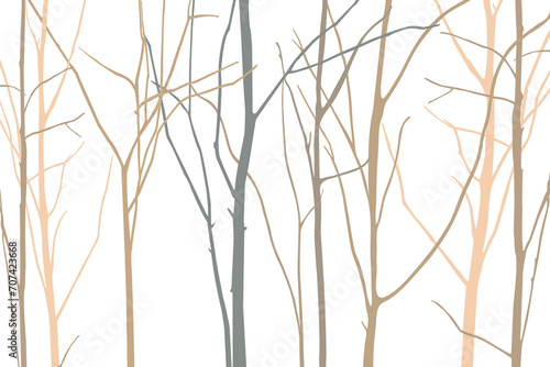 tree silhouette illustration