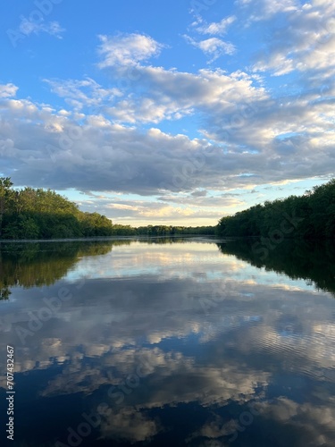 lake and sky